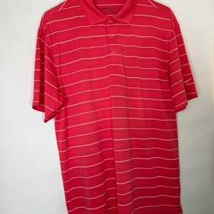 Nike Golf Men's Dri-Fit short sleeve polo shirt, size Medium